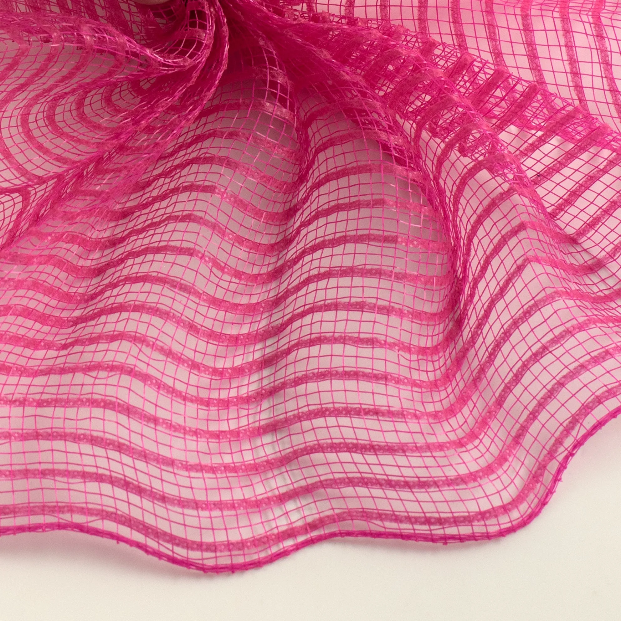 10" Breeze Mesh: Fuchsia Hot Pink
