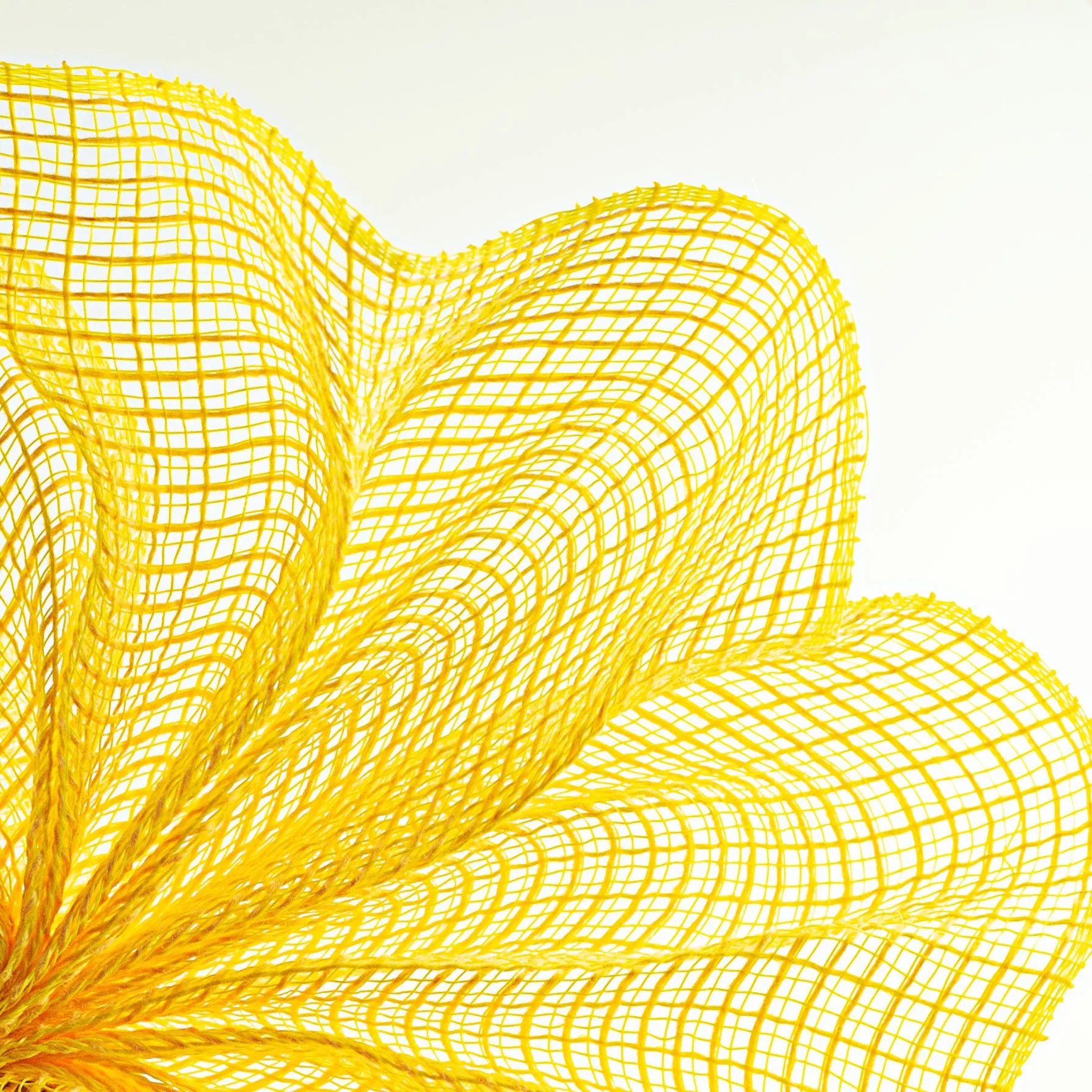 10" Check Fabric Mesh: Yellow