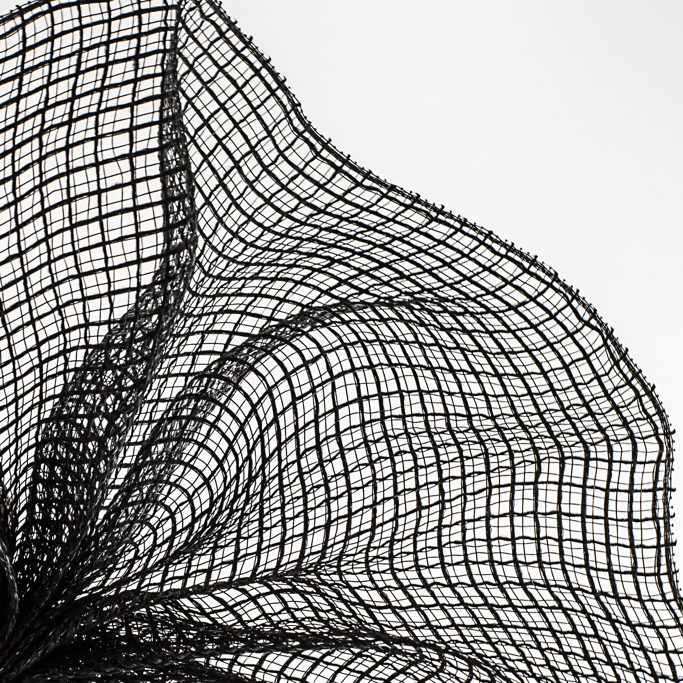 10" Fabric Mesh: Black