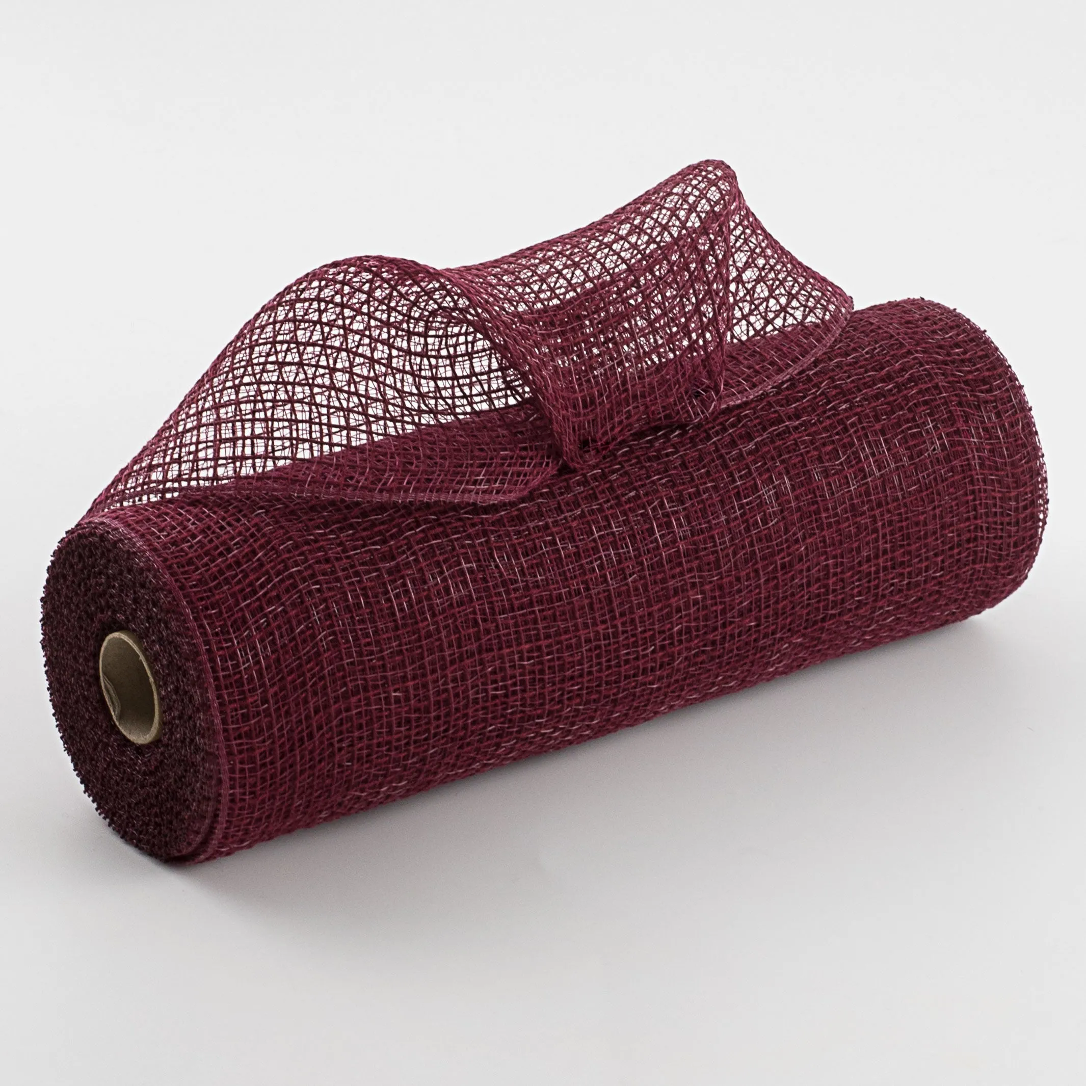 10" Fabric Mesh: Burgundy