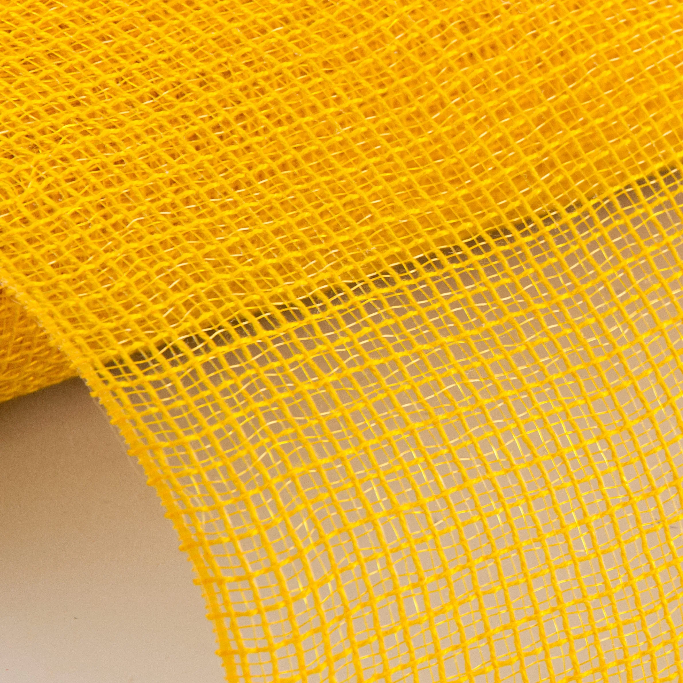 10" Fabric Mesh: Sunflower Yellow