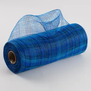 10" Multi Stripe Mesh: Navy, Royal Blue, Turquoise