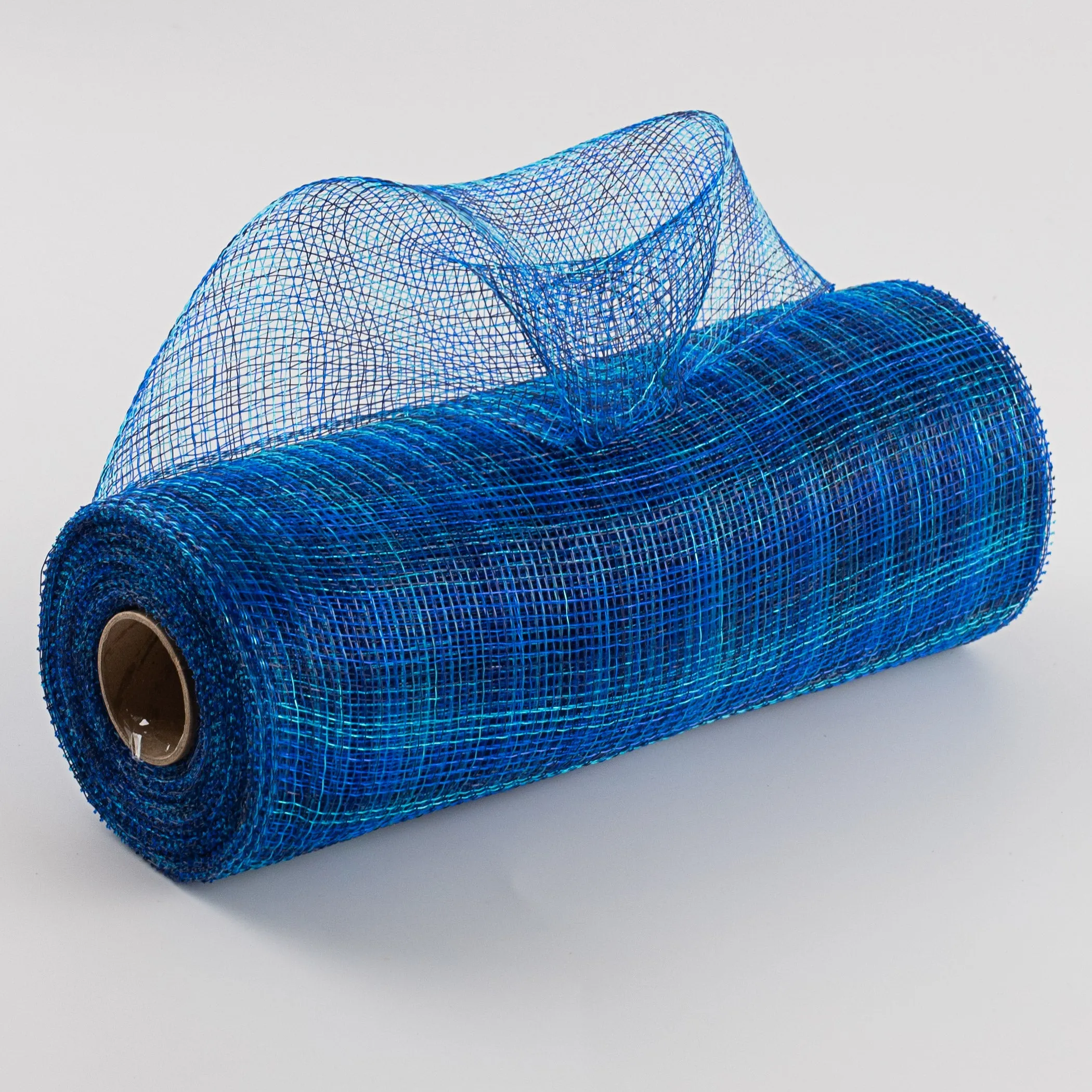 10" Multi Stripe Mesh: Navy, Royal Blue, Turquoise