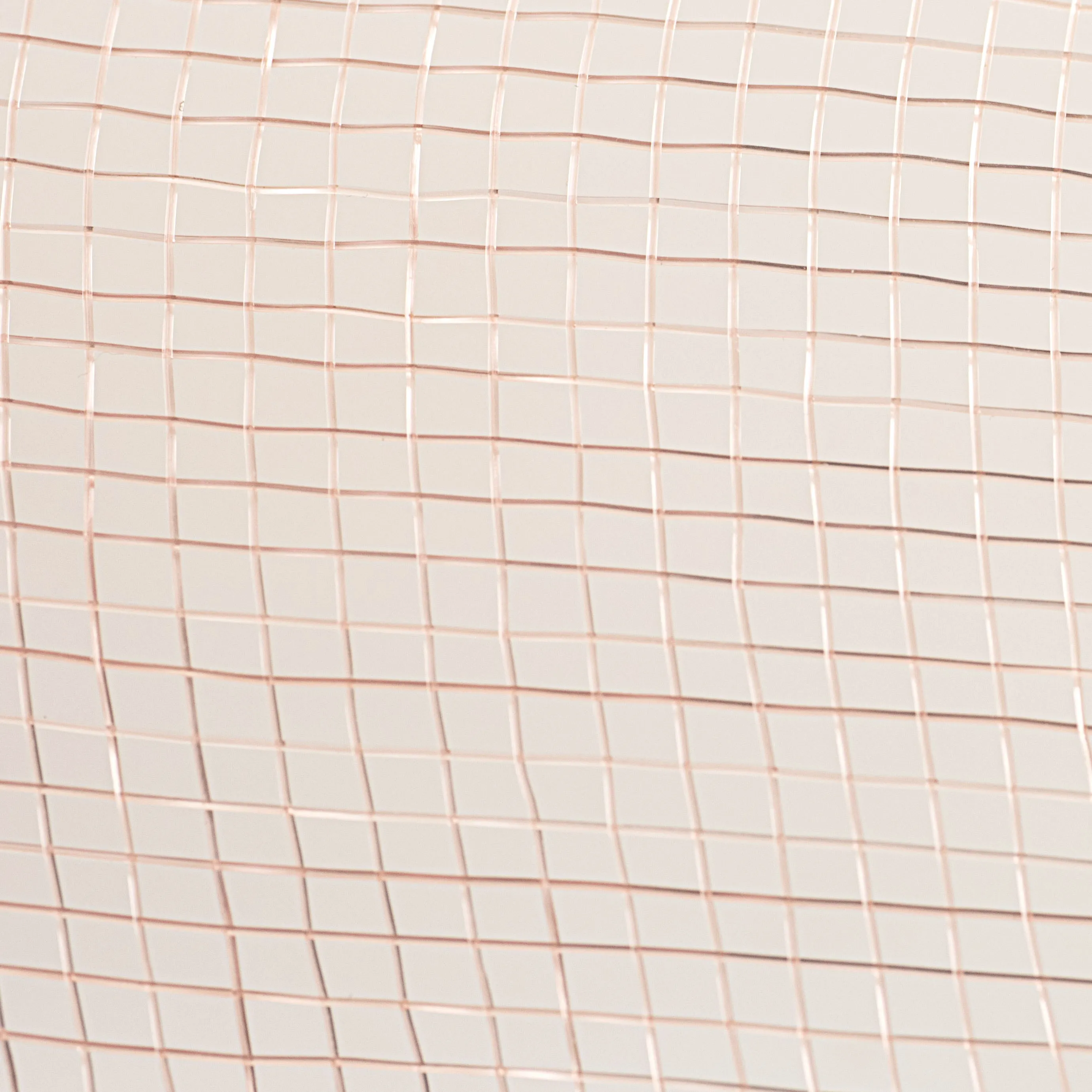 10" Poly Deco Mesh: Rose Gold