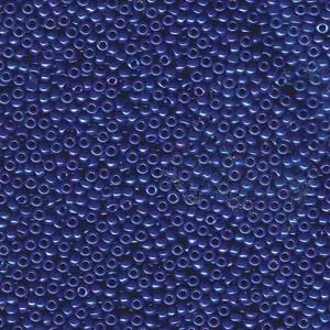 11-1945, Miyuki 22g Opaque Cobalt Luster