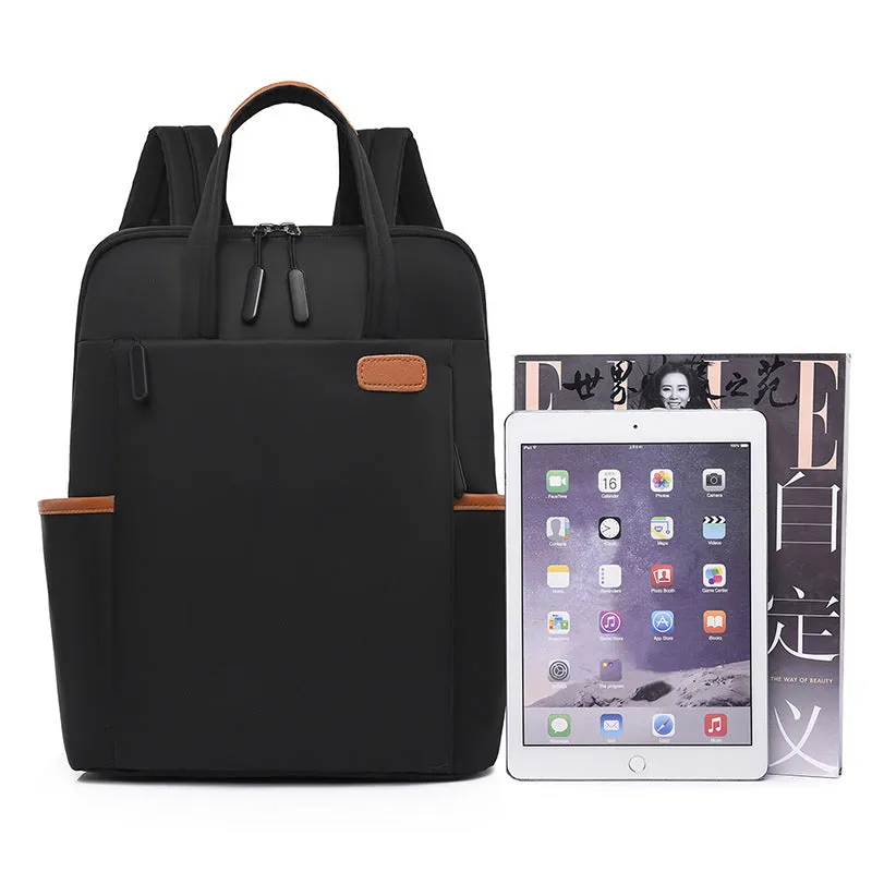 15.6-Inch Computer Backpack Business Commuting Backpack Unisex Simple Waterproof Schoolbag