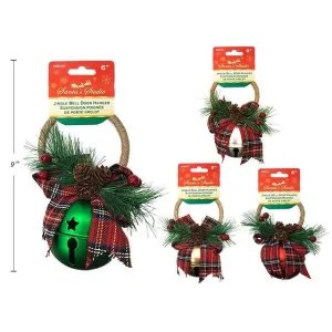 17cm Christmas Bell Door Hanger Decoration