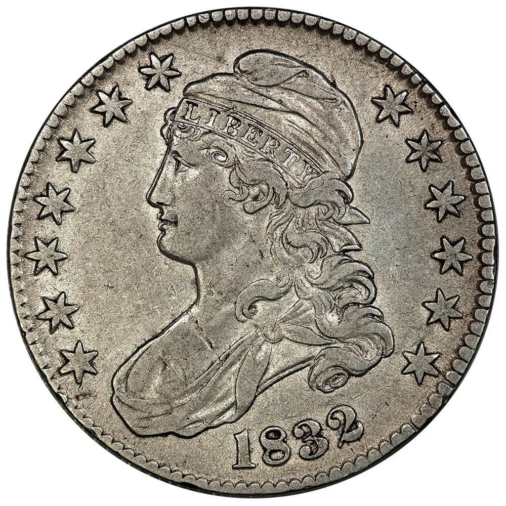 1832 Capped Bust Half Dollar - Doubled Profile - Very Fine 