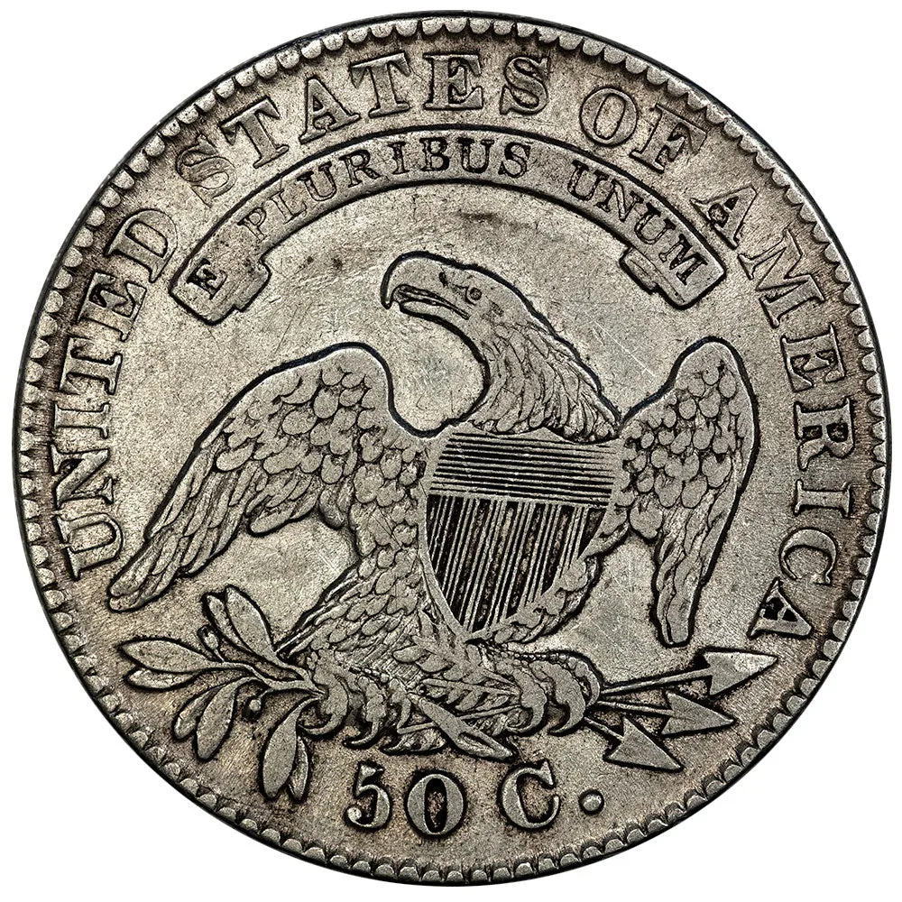 1832 Capped Bust Half Dollar - Doubled Profile - Very Fine 