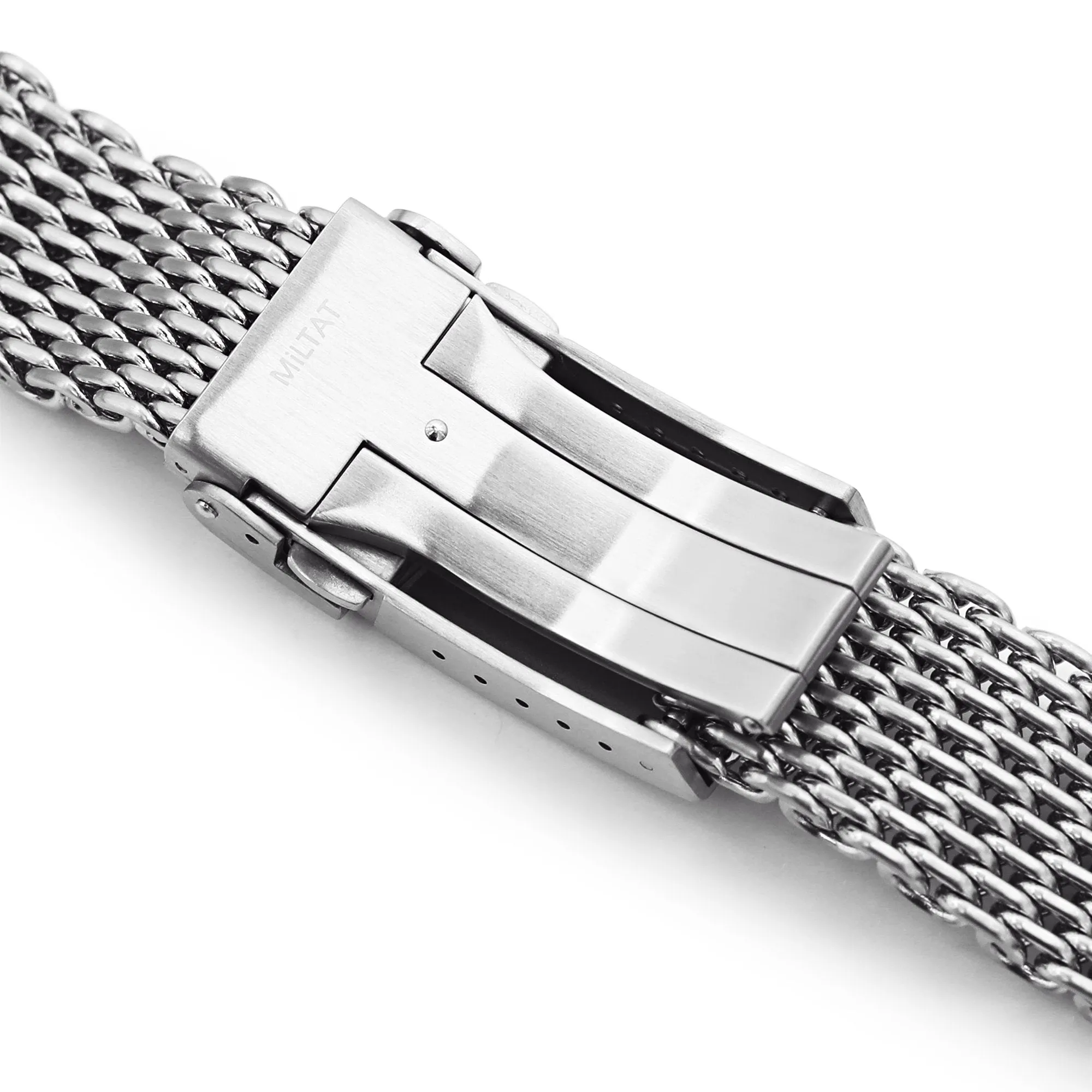 20mm Tapered Winghead SHARK Mesh Band, V-Clasp, B