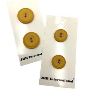 3/4" or 7/8" Kenneth | JHB International Plastic Buttons | Choose Your Size