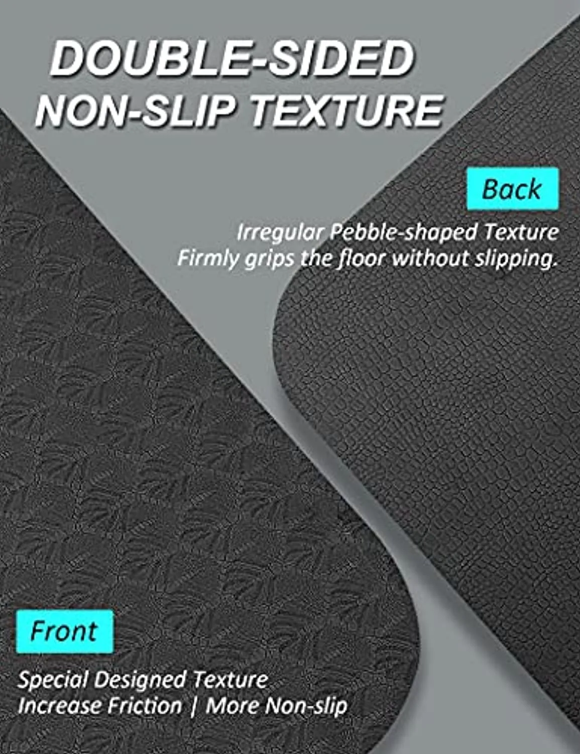 6' x 4' Large Yoga Mat, 1/3 Inch Extra Thick Yoga Mat Double-Sided Non Slip, Professional TPE Yoga Mats for Women Men, 24 Sq.Ft Large Exercise Mat for Yoga, Pilates and Home Workout
