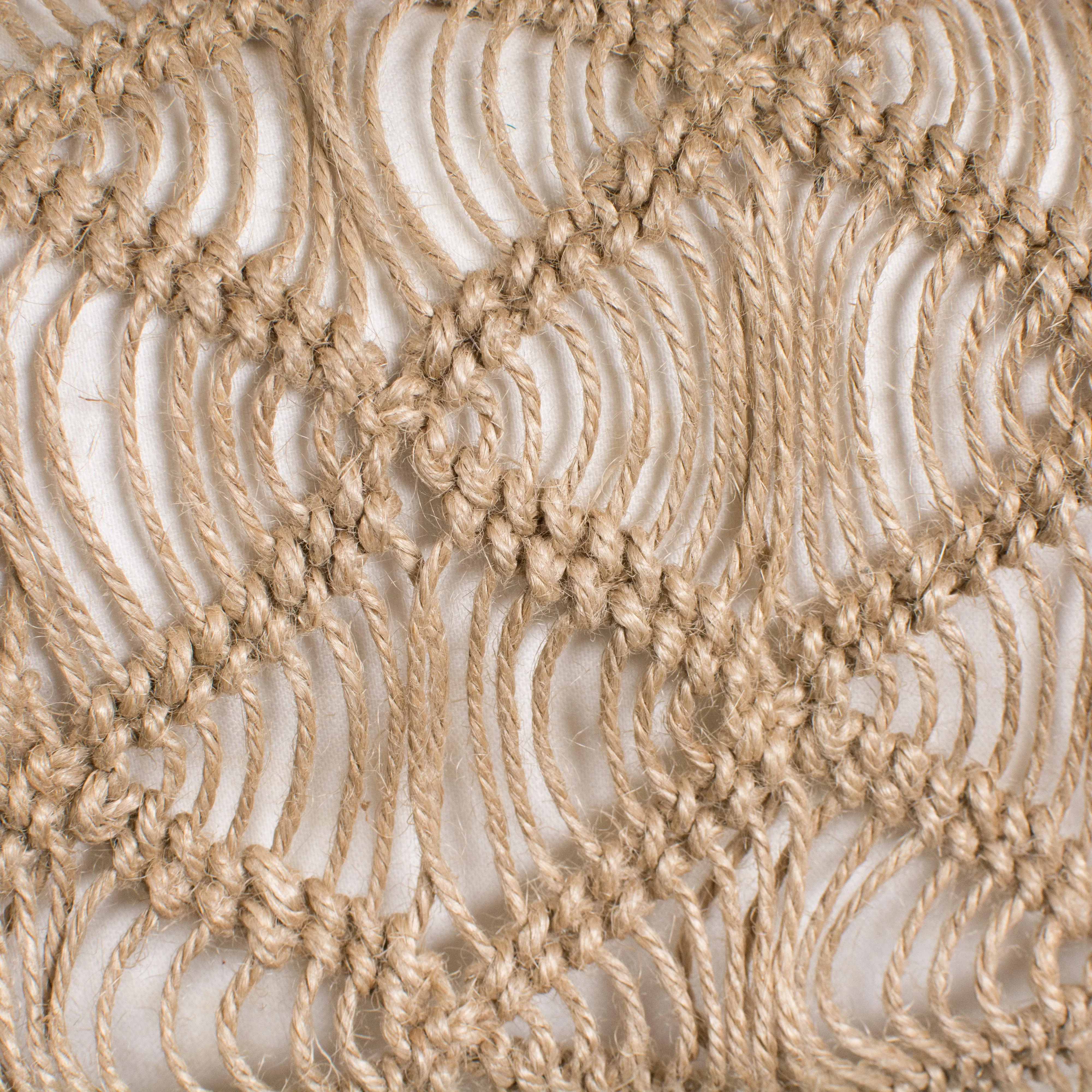 72" Handmade Macramé Table Runner