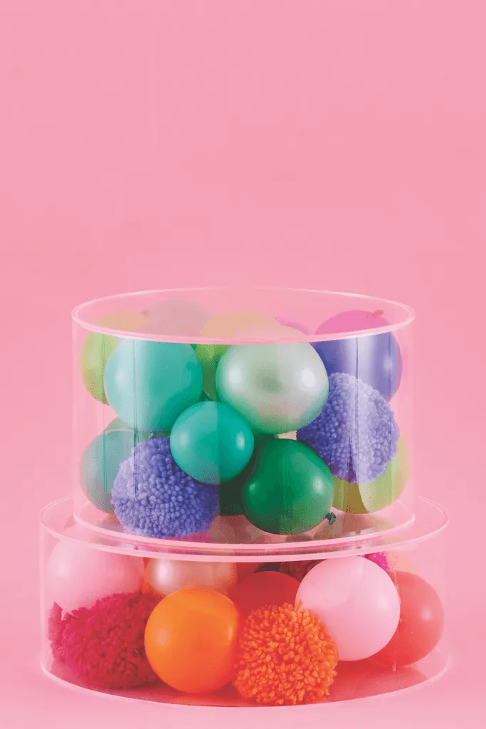 Acrylic Fillable Cake Stand Large