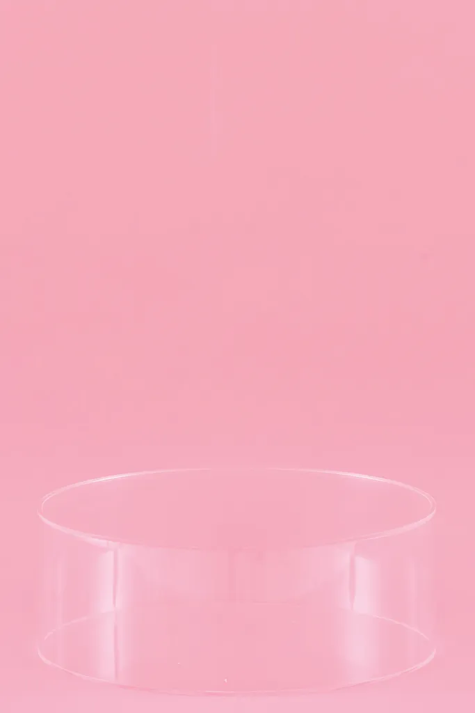 Acrylic Fillable Cake Stand Large