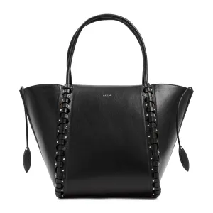 Alaïa Logo Detailed Drawstring Tote Bag