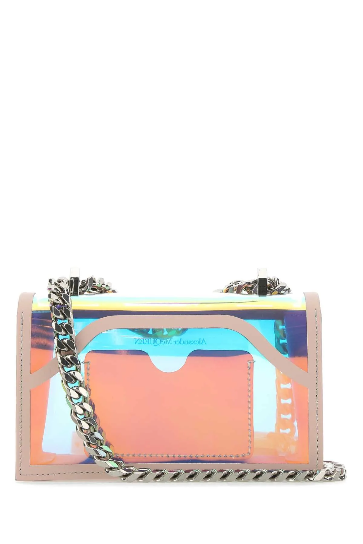 Alexander McQueen Holographic Chain Shoulder bag