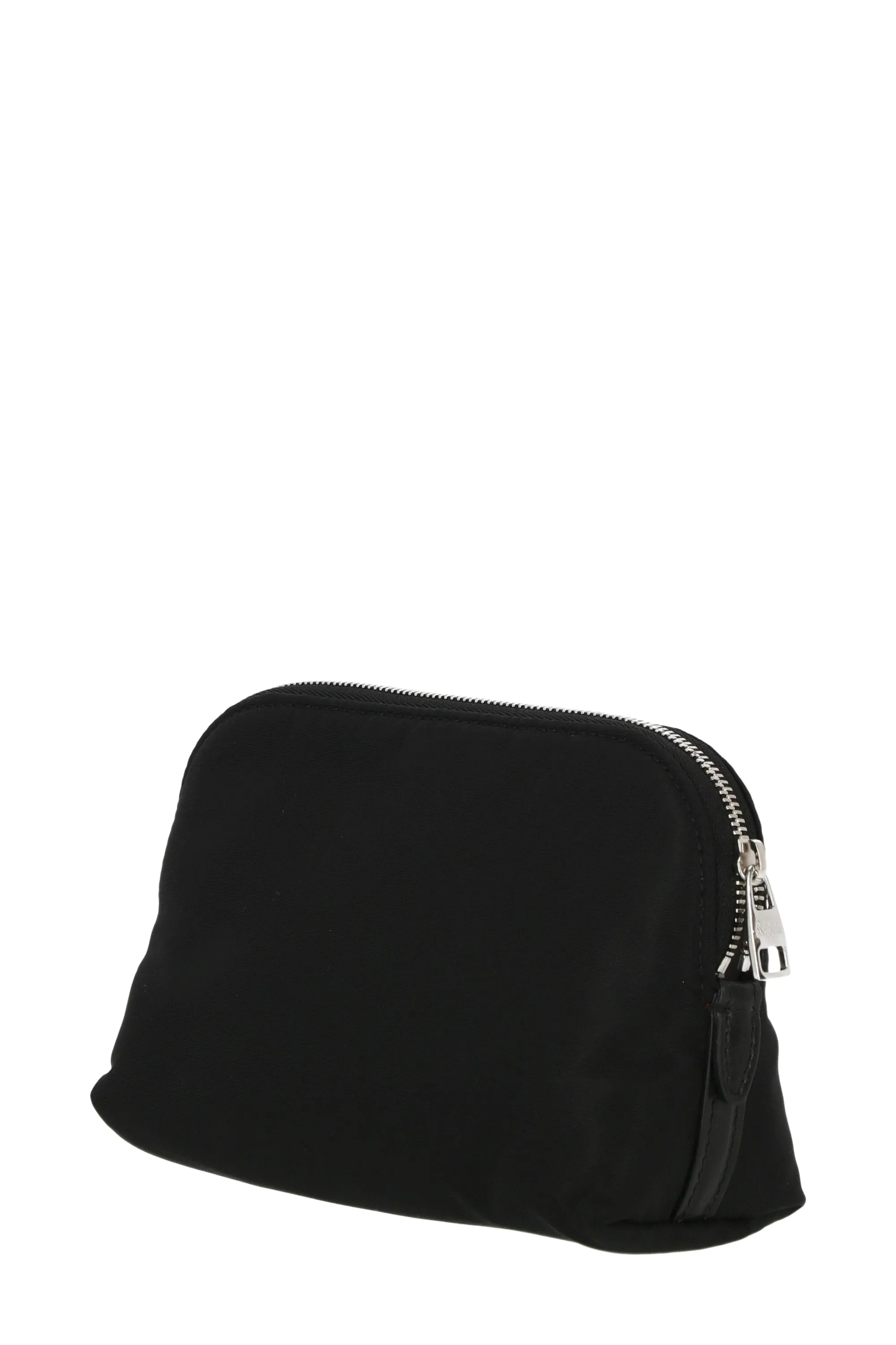 Alexander McQueen Logo Embroidered Zipped Makeup Bag