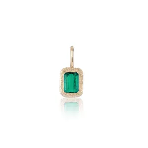 Amelia Bezel Set Gemstone Charm