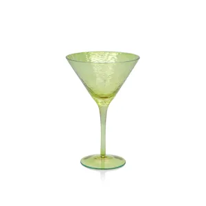 Aperitivo Martini Glass - Luster Green