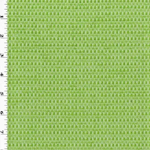 Apple Green/White Textured Chenille Dobby Decorating Fabric