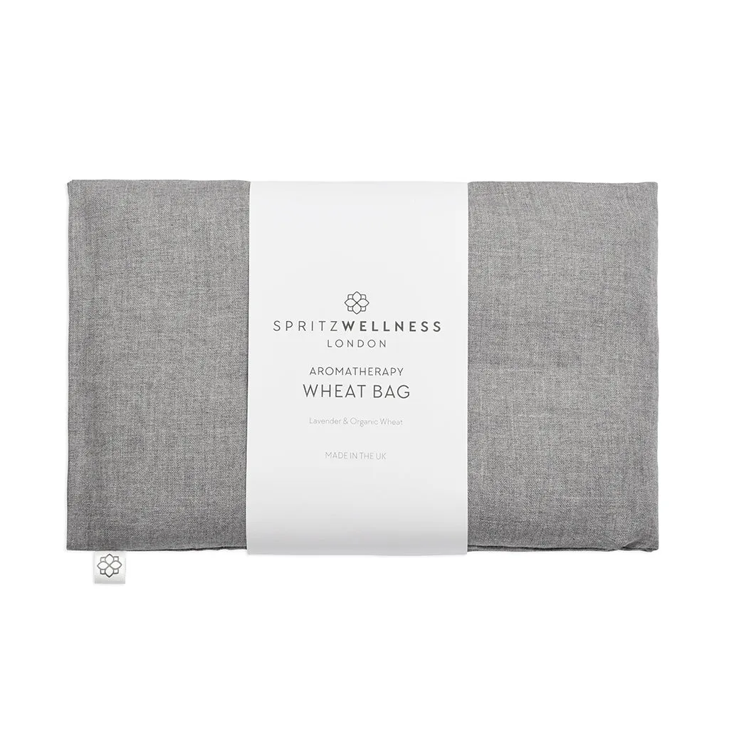 Aromatherapy Lavender Wheat Bag - Grey