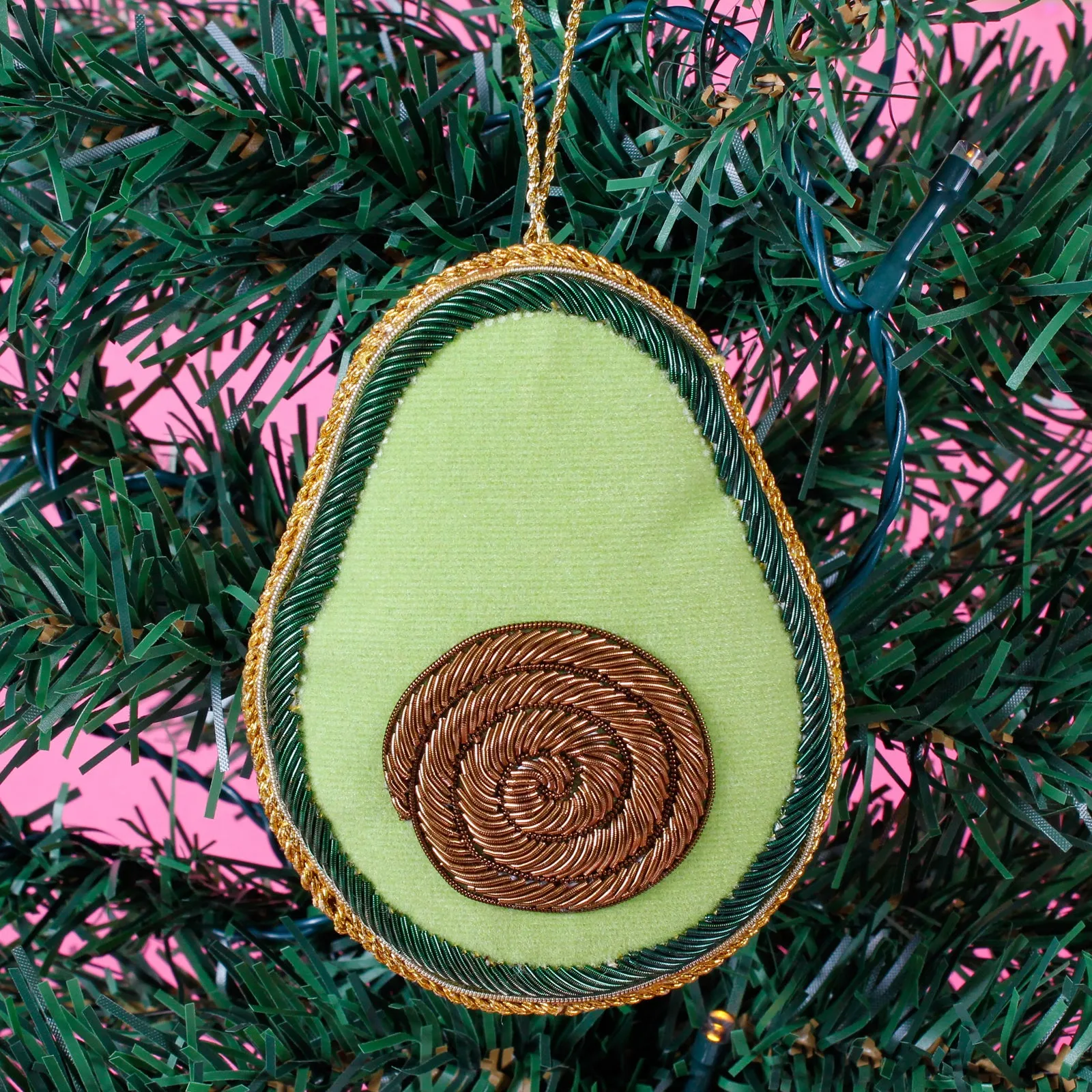 Avocado Zari Decoration