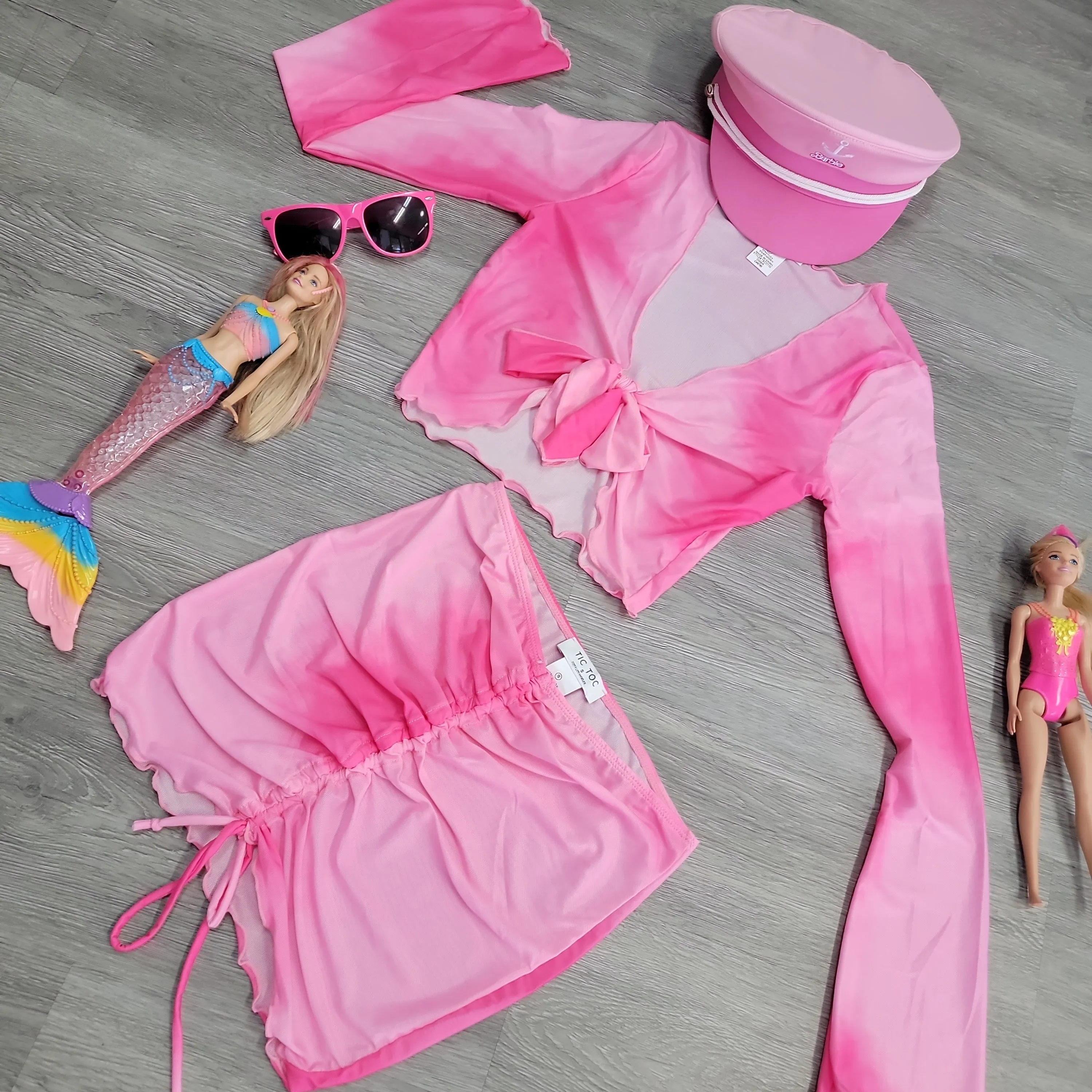 Baddie Pink Cover-Up