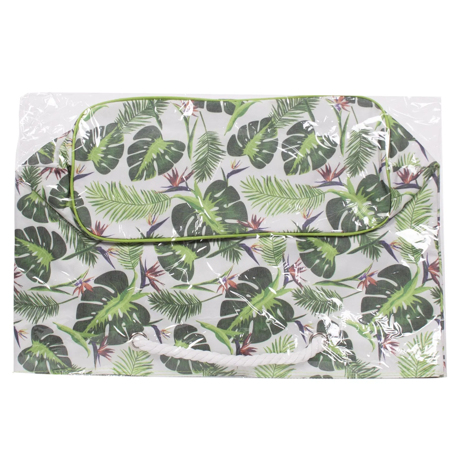 Beach Leaf Tote Cooler Bag