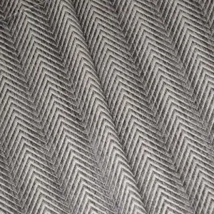 Beige/Gray/Multi Abstract Chevron Jacquard Decor Fabric