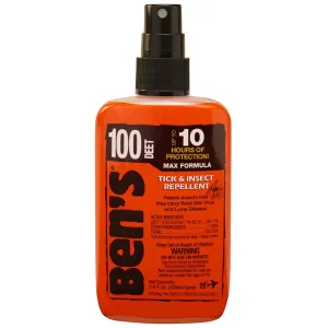 Ben's 100 Tick & Insect Repellent 3.4 oz.