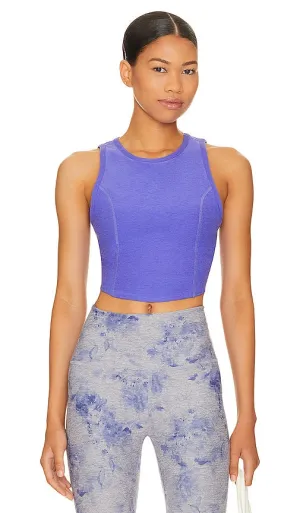 Beyond Yoga Spacedye Motivate Cropped Tank in Purple