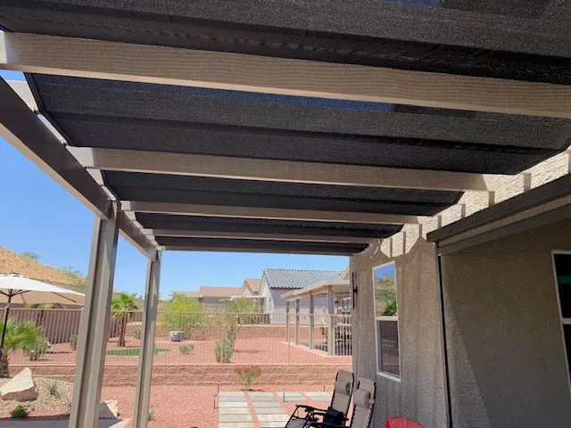 Black 86% Super Shade Mesh Tarp 14' x 20'