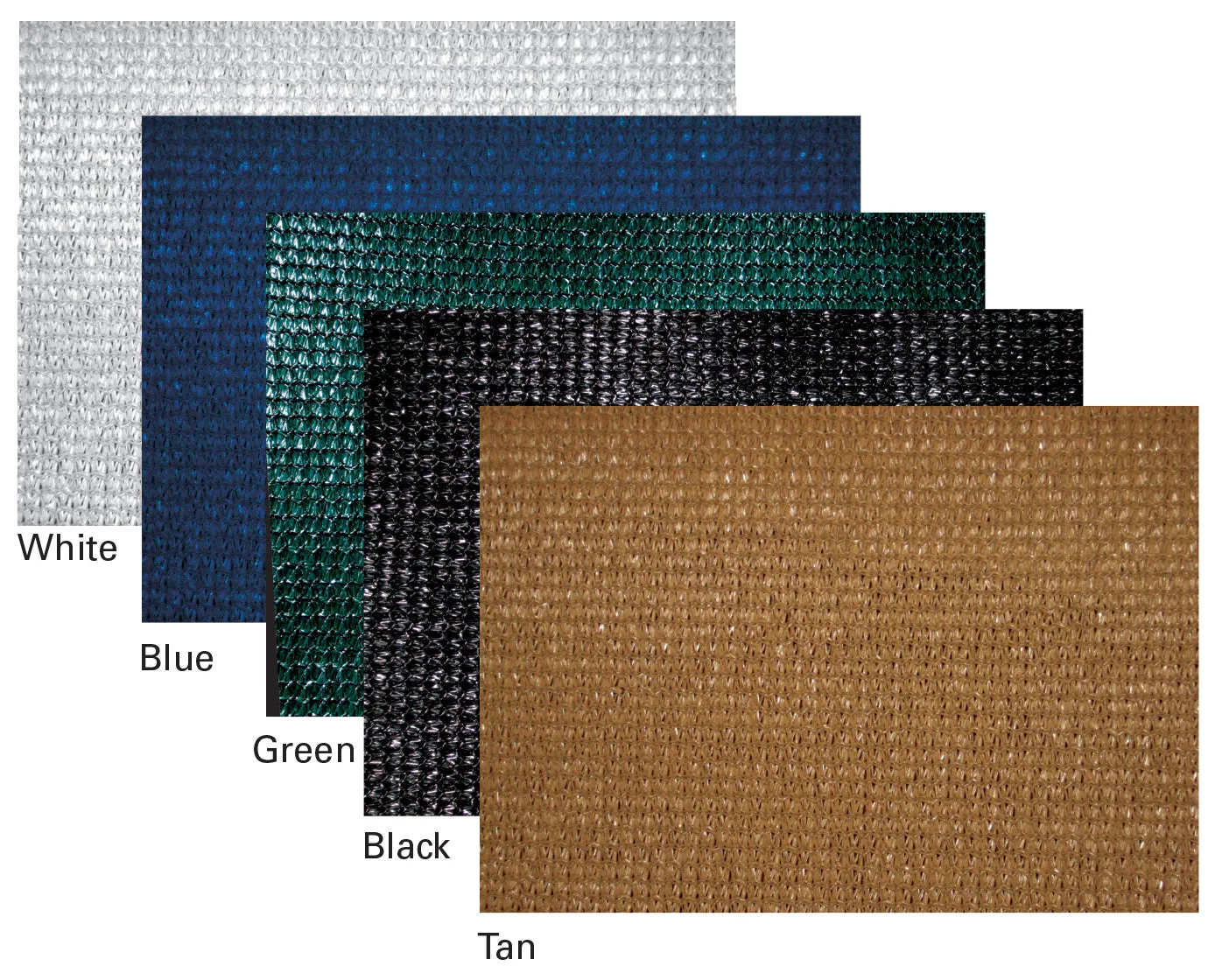 Black 86% Super Shade Mesh Tarp 14' x 20'
