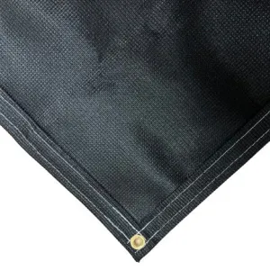 Black 86% Super Shade Mesh Tarp 14' x 20'