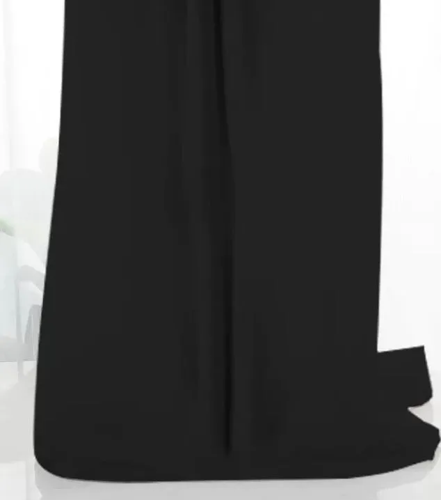 Black Chiffon material