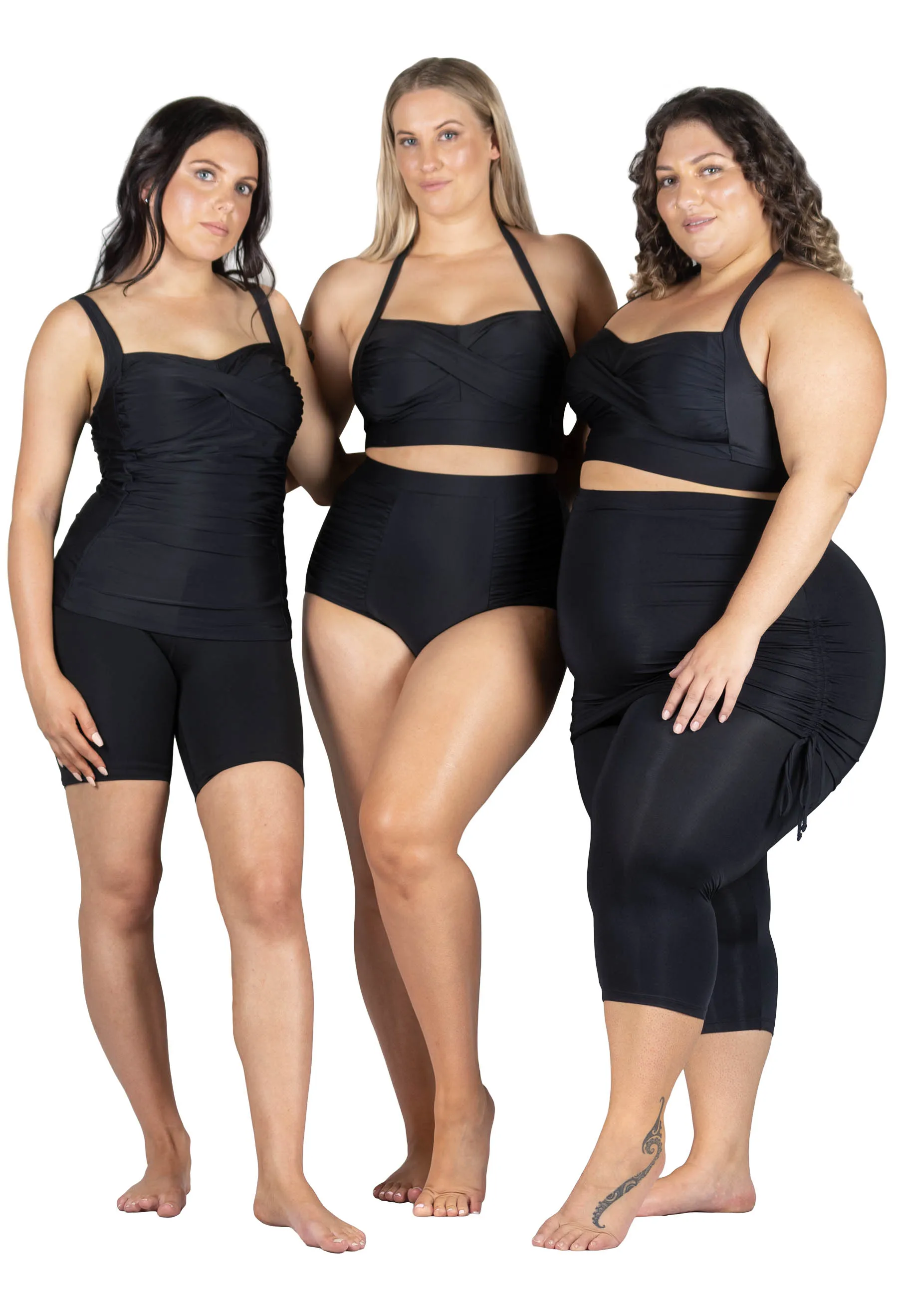 Black One Piece Swimsuit