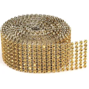 BLING 8L RIBBON GOLD 3MMX2YD