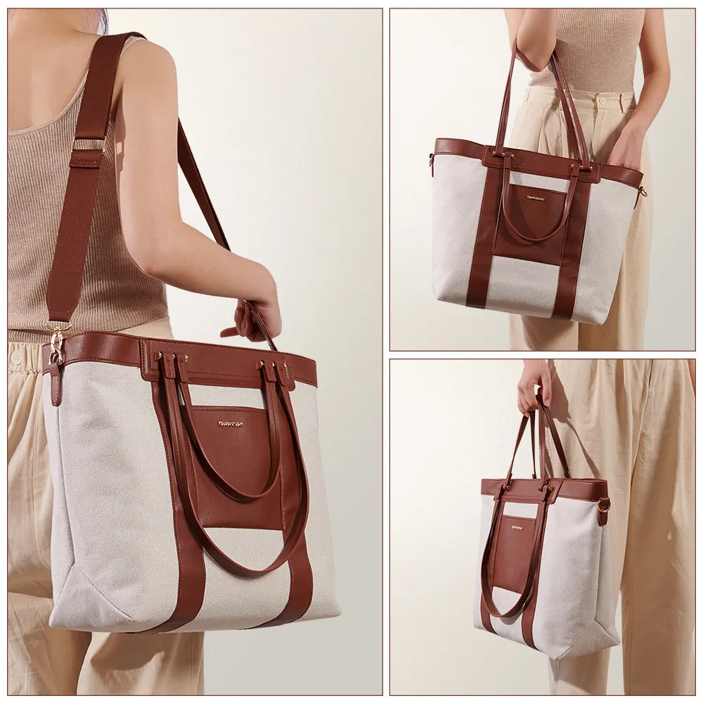 Brown Base Tote Diaper Bag