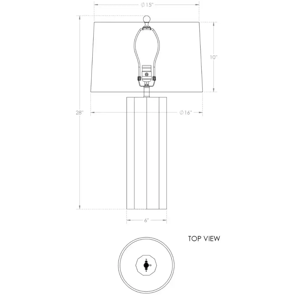 Capri Table Lamp