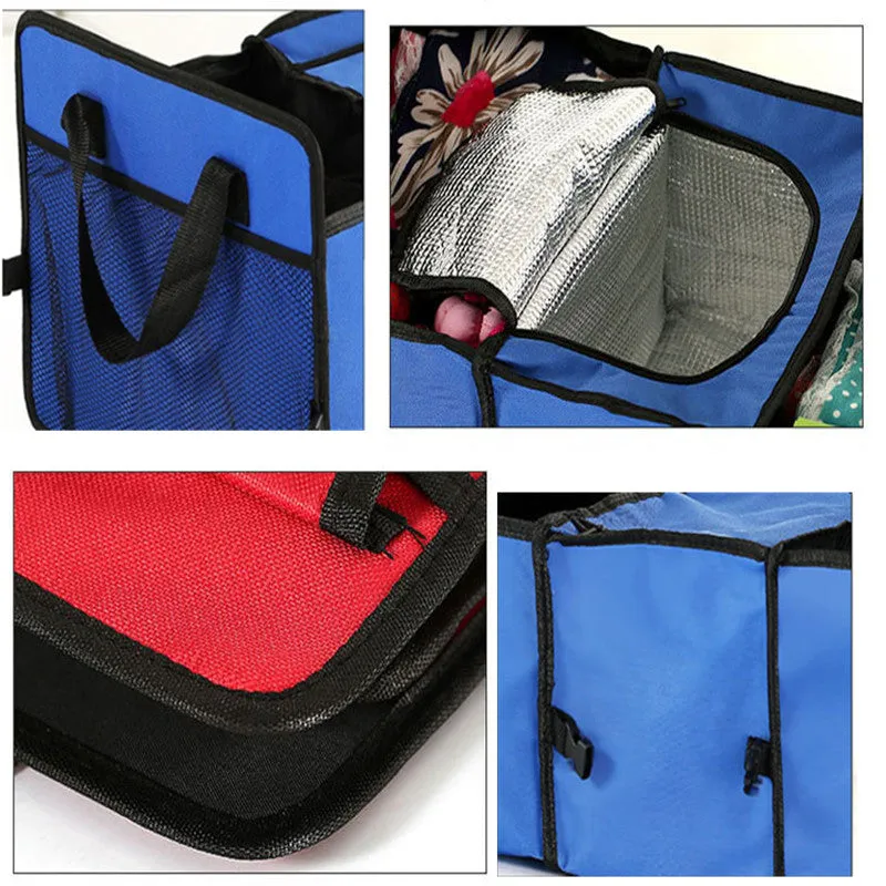 Car Trunk Storage Bag Oxford Cloth Folding Truck Organizer