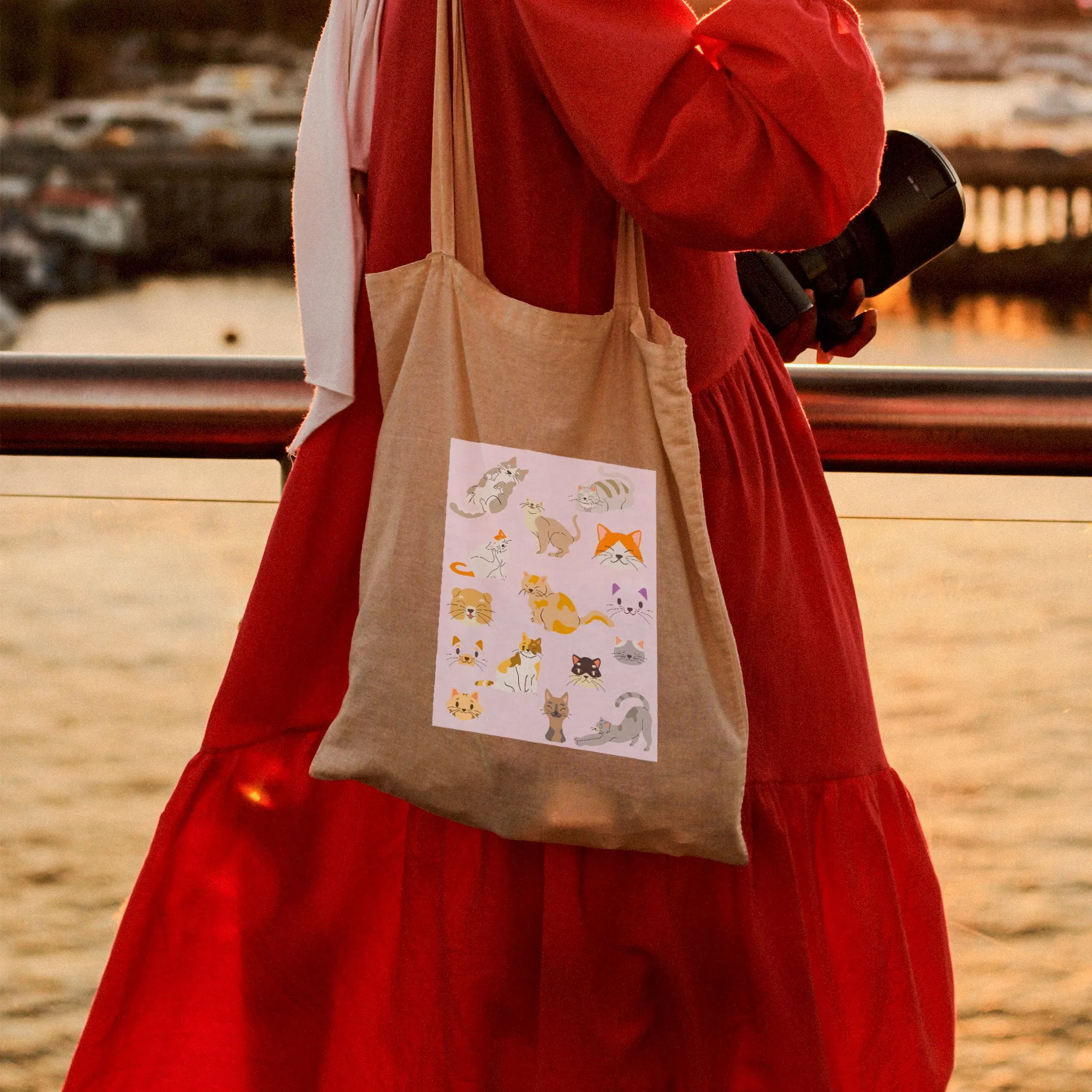 Cats Tote Bag