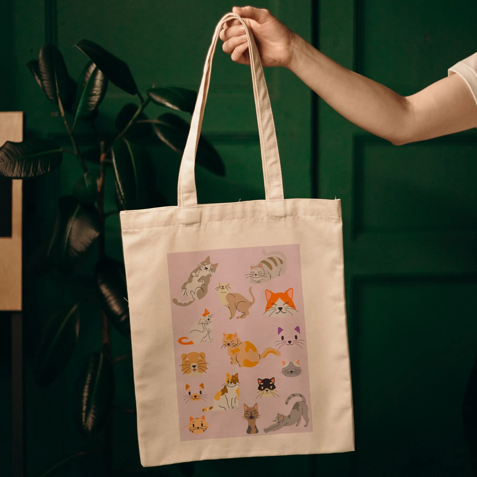 Cats Tote Bag
