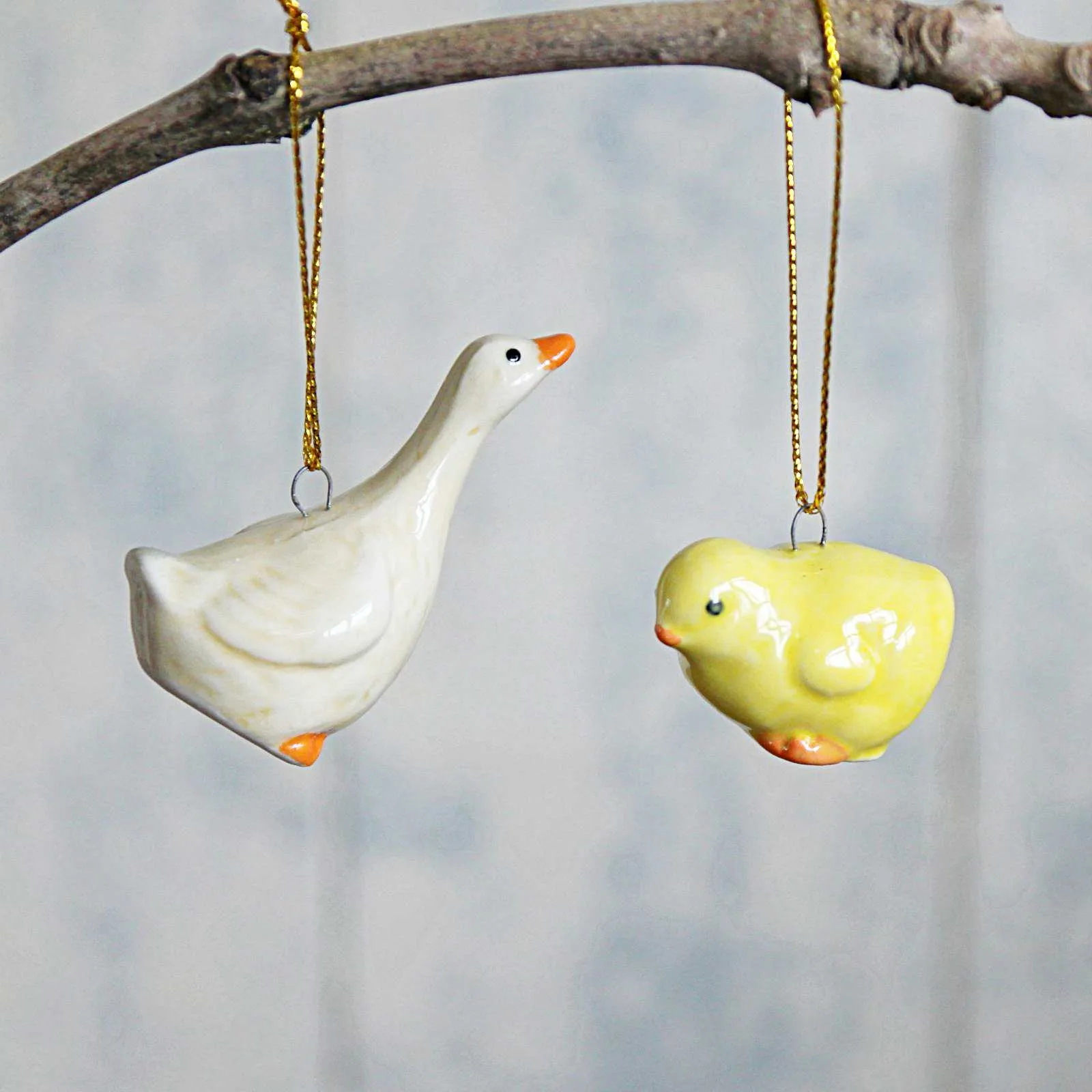 Ceramic Chick Easter Decoration
