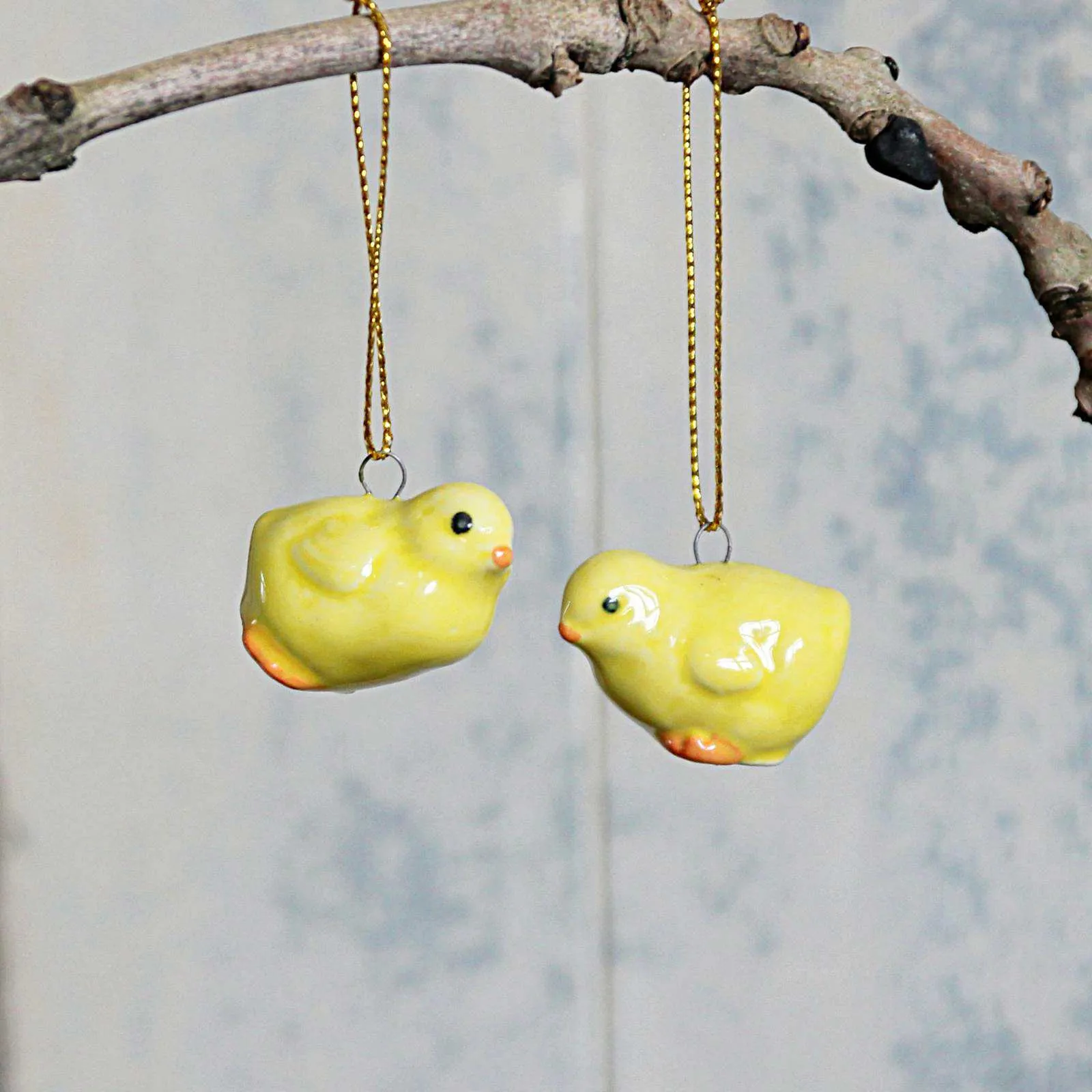 Ceramic Chick Easter Decoration