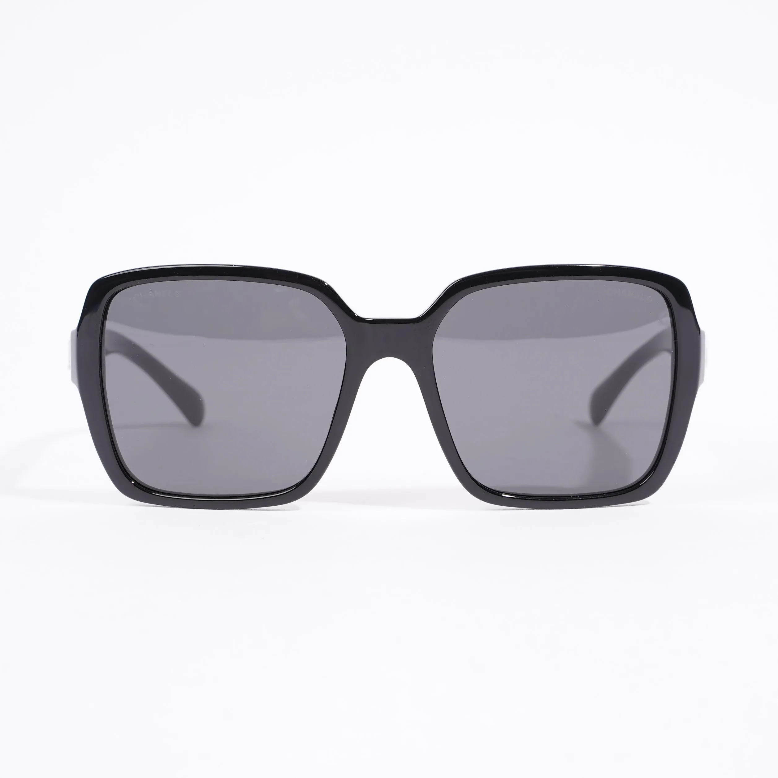 Chanel 5408-A Sunglasses Black Acetate 140