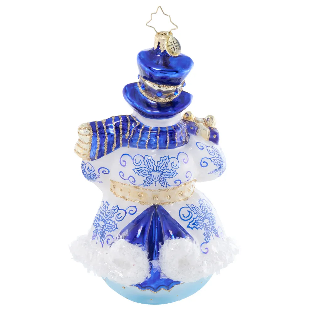 Charming Chinoiserie Snowman
