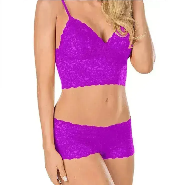Charming lace lingerie