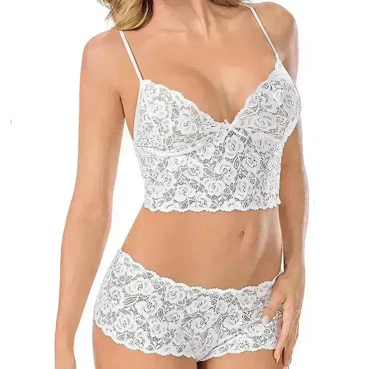 Charming lace lingerie