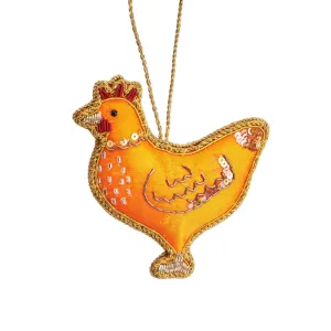 Chicken Zari Embroidery Decoration